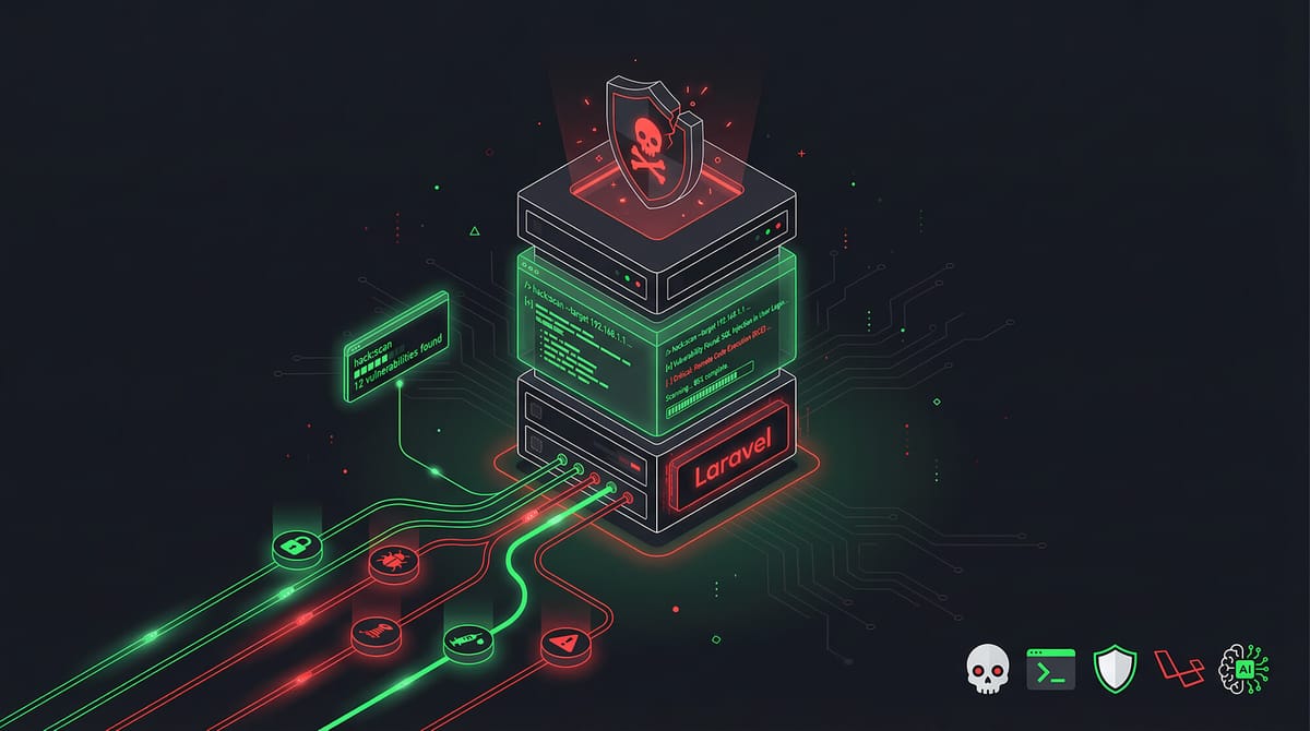 I Built an AI That Hacks Laravel Apps in 50 Seconds. Here's What It Found That PHPStan and Psalm Missed.